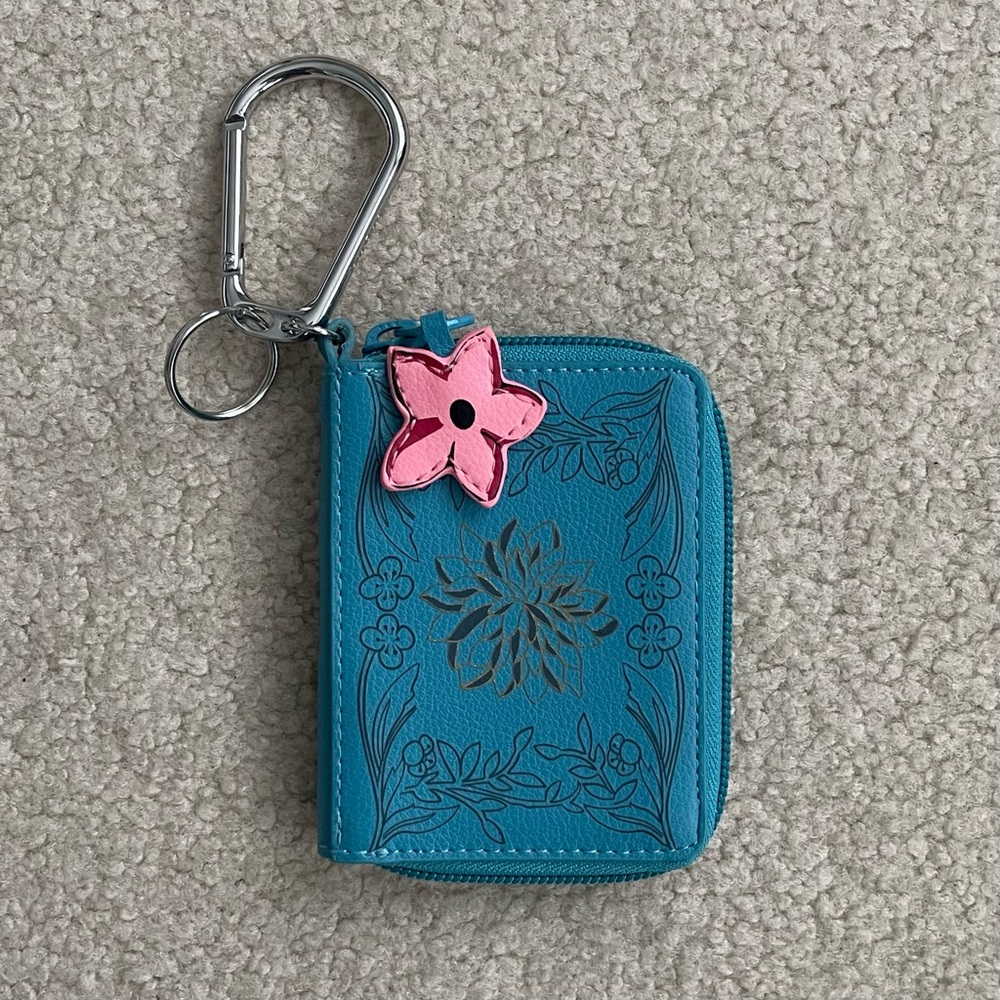 Vera Bradley x Harry Potter Herbology Book Bag Charm Coin Purse Keychain